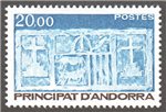 Andorra (Fr) Scott 335 Mint